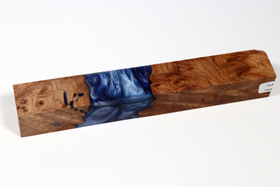 Pen Blank Hybridwood Elm Burl stabilized - HybrWo3888