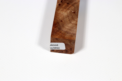 Pen Blank Hybridwood Elm Burl stabilized - HybrWo3892