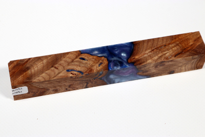 Pen Blank Hybridwood Elm Burl stabilized - HybrWo3892