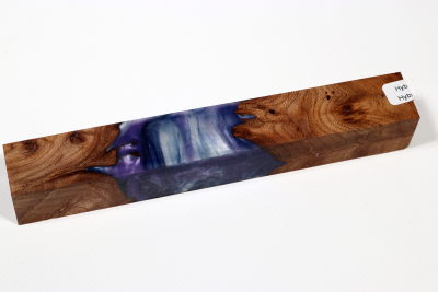 Pen Blank Hybridwood Elm Burl stabilized - HybrWo3897