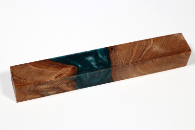 Pen Blank Hybridwood Elm Burl stabilized - HybrWo3920