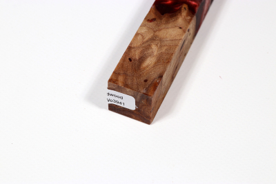 Pen Blank Hybridwood Rüster (Ulme) Maser stabilisiert - HybrWo3941