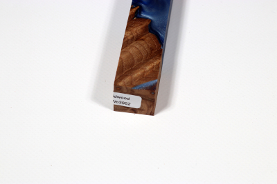 Pen Blank Hybridwood Elm Burl stabilized - HybrWo3962