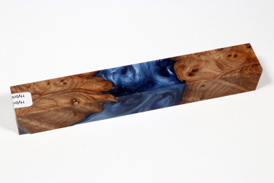 Pen Blank Hybridwood Elm Burl stabilized - HybrWo3962