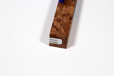 Pen Blank Hybridwood Elm Burl stabilized - HybrWo3965