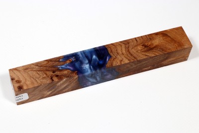Pen Blank Hybridwood Elm Burl stabilized - HybrWo3965