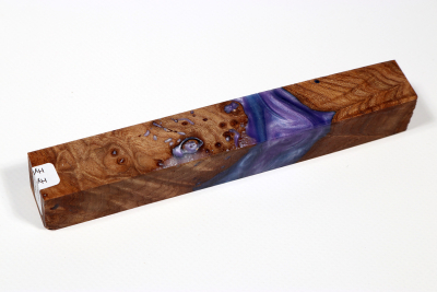 Pen Blank Hybridwood Elm Burl stabilized - HybrWo3968