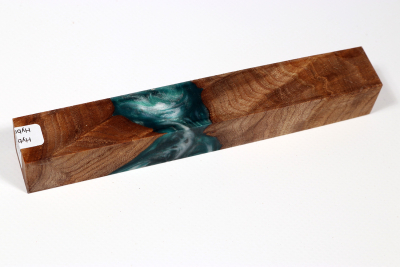 Pen Blank Hybridwood Elm Burl stabilized - HybrWo3985