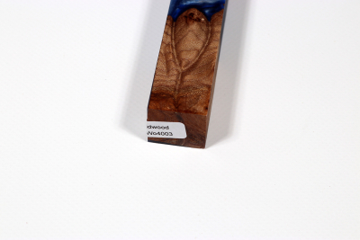 Pen Blank Hybridwood Elm Burl stabilized - HybrWo4003