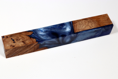 Pen Blank Hybridwood Elm Burl stabilized - HybrWo4005