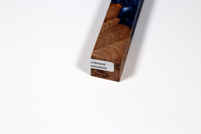 Pen Blank Hybridwood Elm Burl stabilized - HybrWo4005