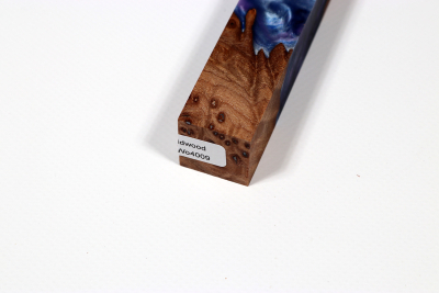 Pen Blank Hybridwood Elm Burl stabilized - HybrWo4009