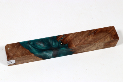 Pen Blank Hybridwood Elm Burl stabilized - HybrWo4061