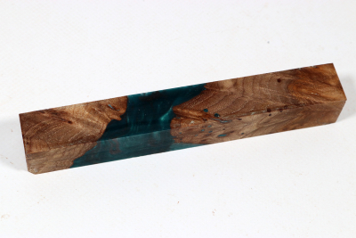 Pen Blank Hybridwood Elm Burl stabilized - HybrWo4061