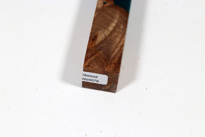 Pen Blank Hybridwood Rüster (Ulme) Maser stabilisiert - HybrWo4079