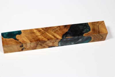 Pen Blank Hybridwood Japanese Pagoda Tree Burl stabilized - HybrWo3900