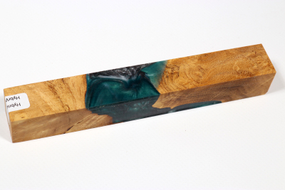 Pen Blank Hybridwood Japanese Pagoda Tree Burl stabilized - HybrWo3911
