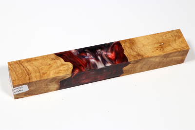 Pen Blank Hybridwood Schnurbaum Maser stabilisiert - HybrWo3949
