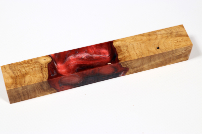Pen Blank Hybridwood Schnurbaum Maser stabilisiert - HybrWo3949