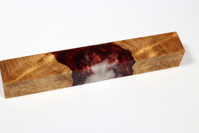 Pen Blank Hybridwood Japanese Pagoda Tree Burl stabilized - HybrWo3955