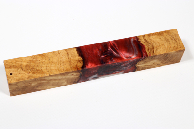 Pen Blank Hybridwood Japanese Pagoda Tree Burl stabilized - HybrWo3956