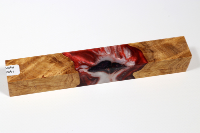 Pen Blank Hybridwood Japanese Pagoda Tree Burl stabilized - HybrWo4007