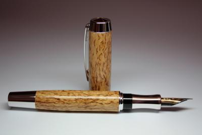 Pen Blank Karelische Maserbirke klein