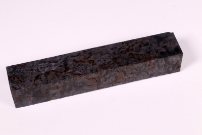 Pen Blank Karelische Maserbirke schwarz stabilisiert gross Pen Blank Karelische Maserbirke schwarz stabilisiert gross