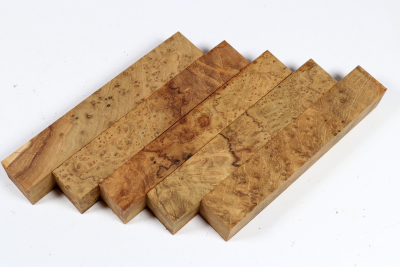 Pen Blank Teak Maser gross