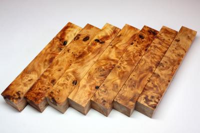 Pen Blank Yew Burl A++ large