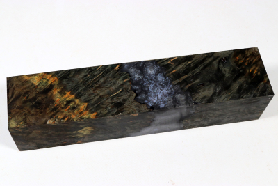 Peppermill Blank HybridWood Amboyna Burl stabilized - HybrW4021