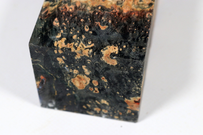 Peppermill Blank HybridWood Box Elder Burl stabilized - HybrW4025