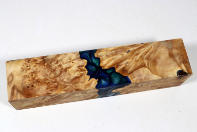 Pfeffermühlen Kantel HybridWood Rosskastanie Maser stabilisiert - HybrWo4023