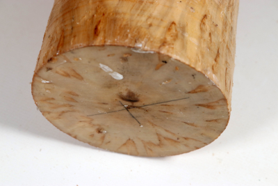 Rundling Karelische Maserbirke, gestockt 285x105mm - KarMB2852