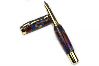 Chevalier Fountain Pen Kit Gold