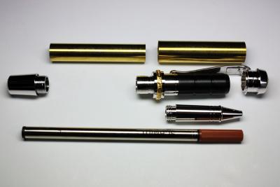 Statesman Jr. Rollerball Pen Kit Palladium/22k Gold