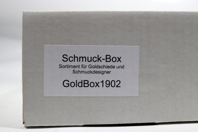 Sortimentbox Goldschmiede - Bahia Rosenholz  - Goldbox1902