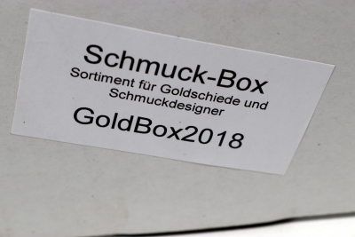 Sortimentbox Goldschmiede - Bahia Rosenholz  - Goldbox2018