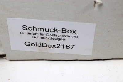 Sortimentbox Goldschmiede - Bahia Rosenholz  - Goldbox2167
