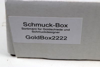 Sortimentbox Goldschmiede - Bahia Rosenholz  - Goldbox2222