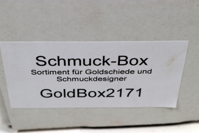 Sortimentbox Goldschmiede - Birke Maser  - Goldbox2171