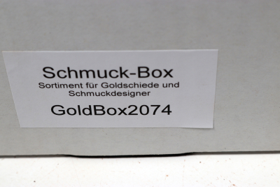 Sortimentbox Goldschmiede - Buchsbaum  - Goldbox2074