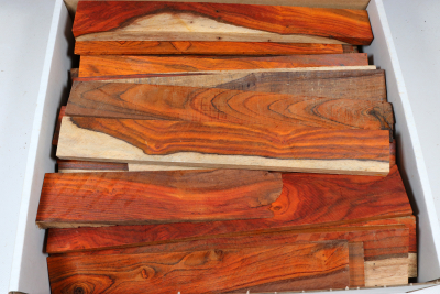Sortimentbox Goldschmiede - Cocobolo  - Goldbox2209