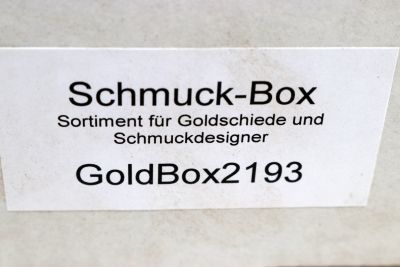 Assortment Box Goldsmith - Ebony - Goldbox2193