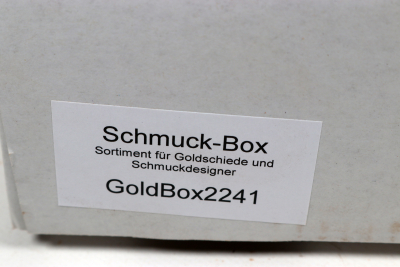 Assortment Box Goldsmith - Yew Burl - Goldbox2241