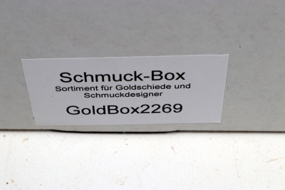 Assortment Box Goldsmith - Golden Madrone Burl  - Goldbox2269