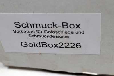 Sortimentbox Goldschmiede - Karelische Maserbirke - Goldbox2226