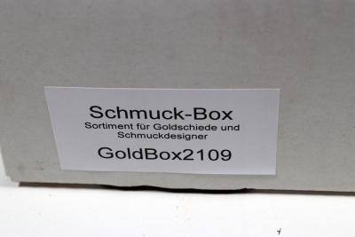 Sortimentbox Goldschmiede - Makassar Ebenholz - Goldbox2109