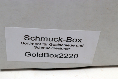 Sortimentbox Goldschmiede - Olivenholz  - Goldbox2220