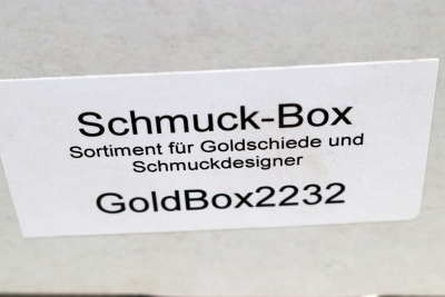 Sortimentbox Goldschmiede - Olivenholz  - Goldbox2232